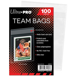 Ultra Pro Team Bags Clear (100) Japanese Size Card Sleeves (Yu-Gi-Oh)